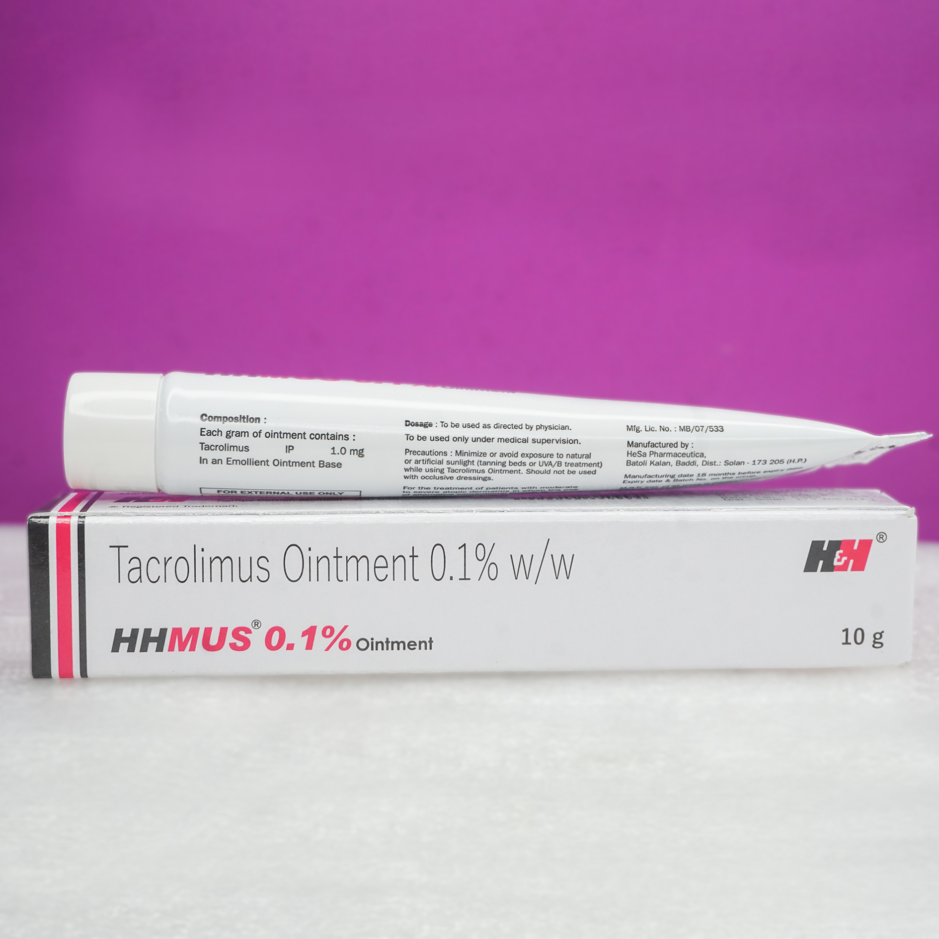Hhmus 0.1% Ointment 10g