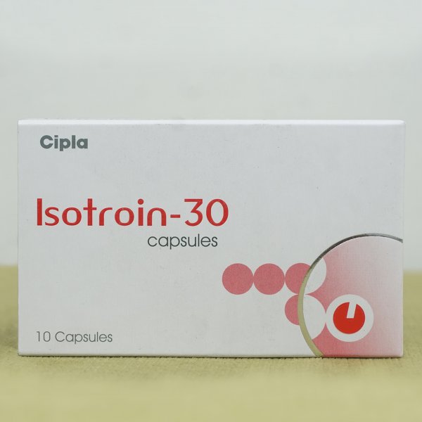 Image of Isotroin 30 Capsule 10s