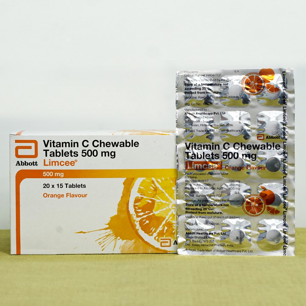 Limzee Limcee Chewable Tablet Orange