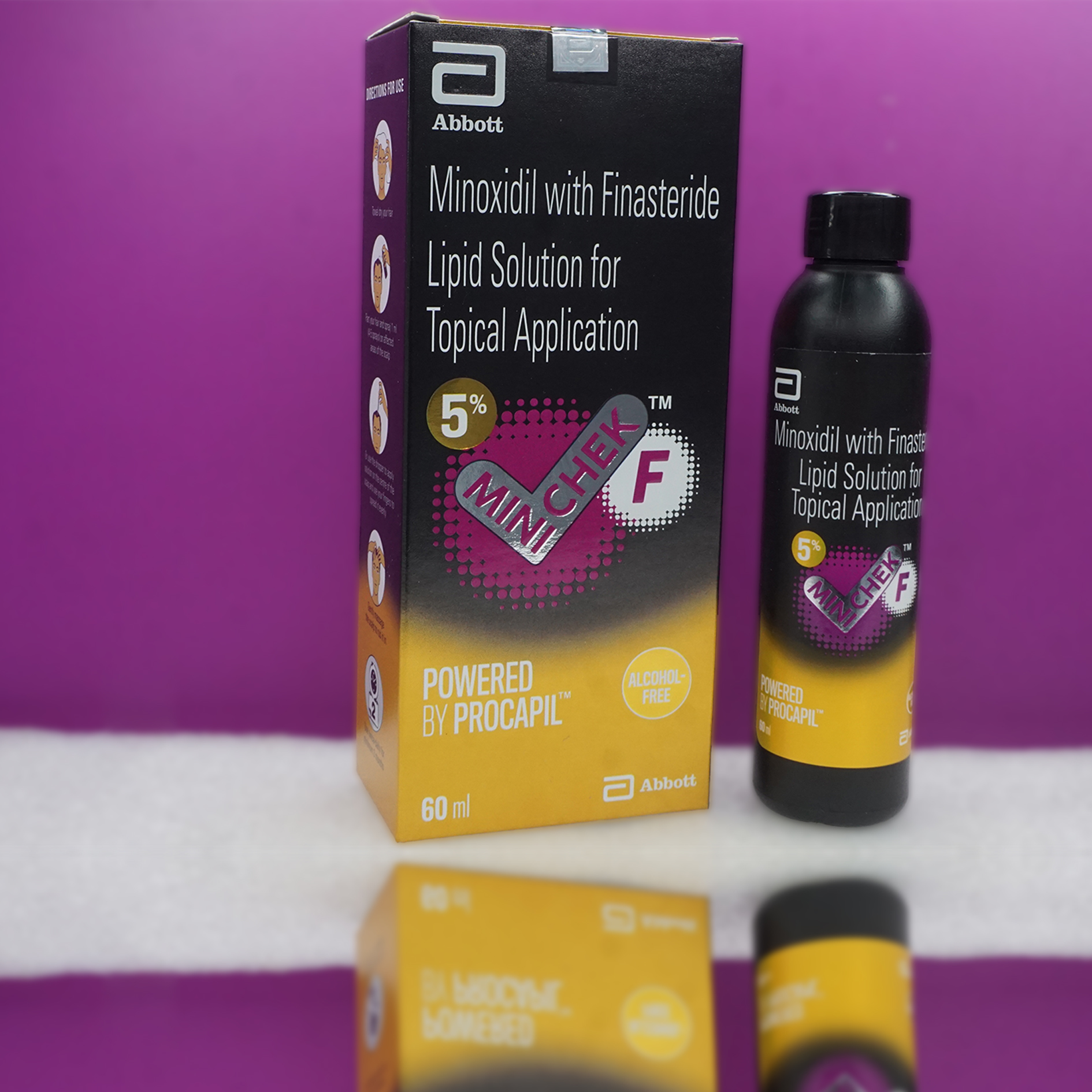 Mini Chk Minichek 5% Solution 60ML
