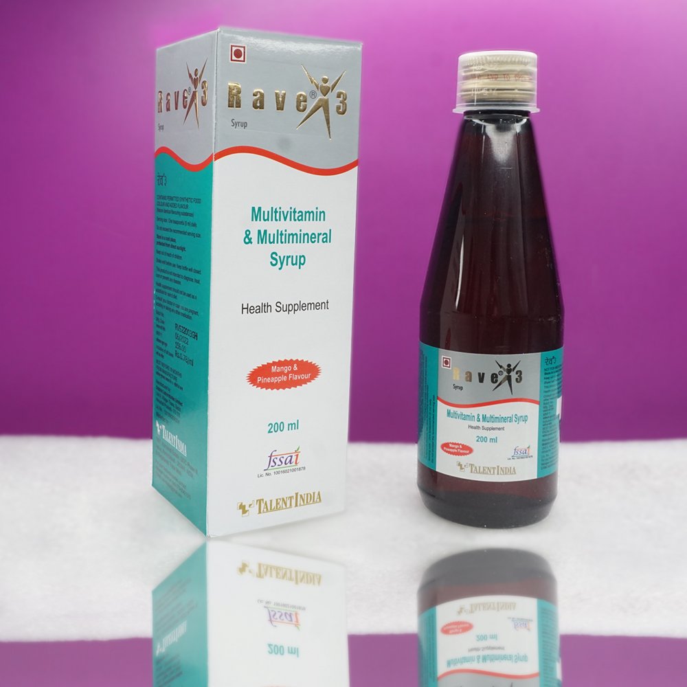 Syrup Rav Rave 3 Syrup 200ML