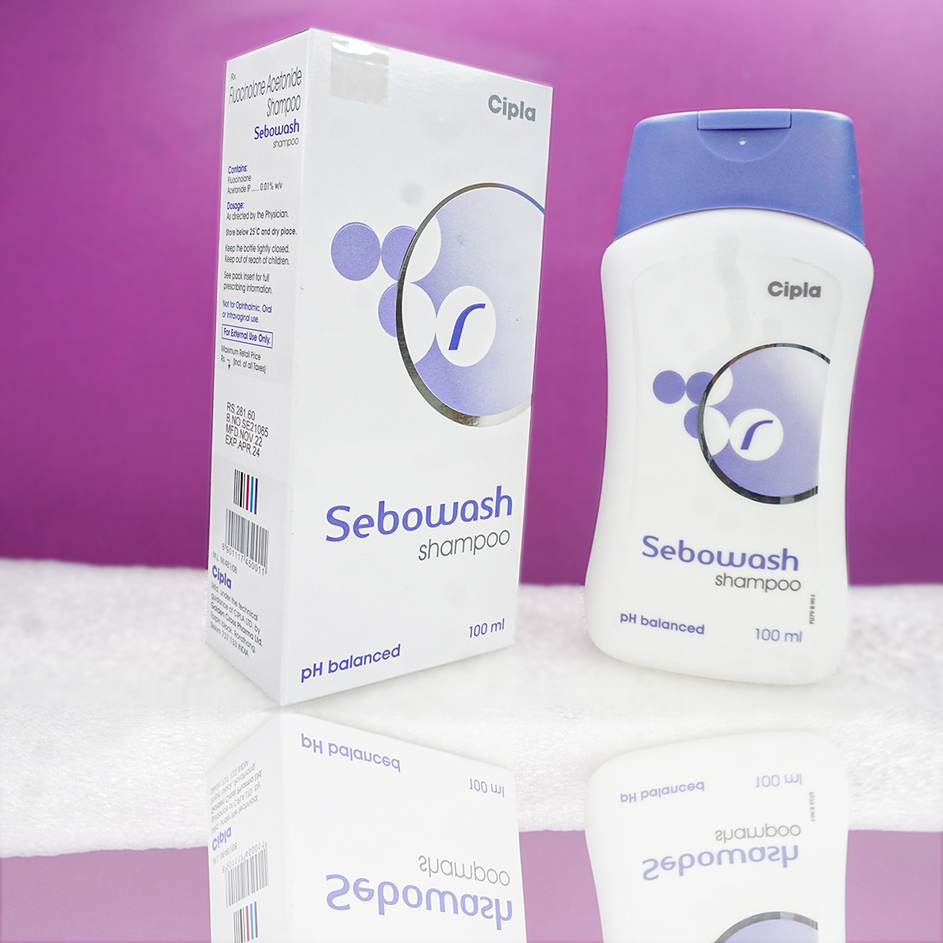 Sebowash Lotion Sebowash Shampoo 100ml