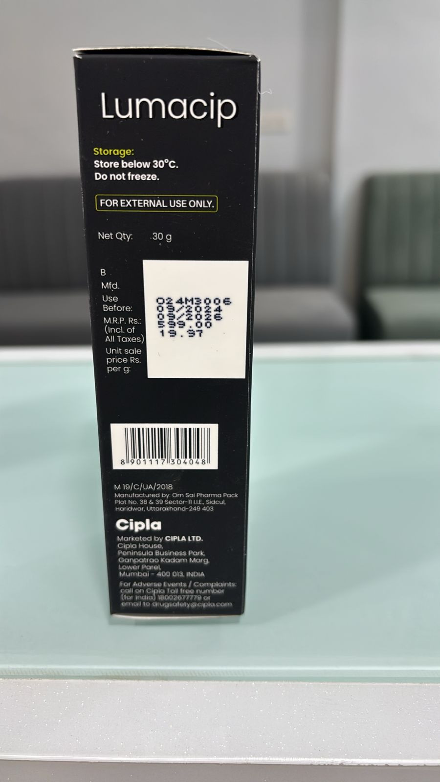 Lumacip Cream