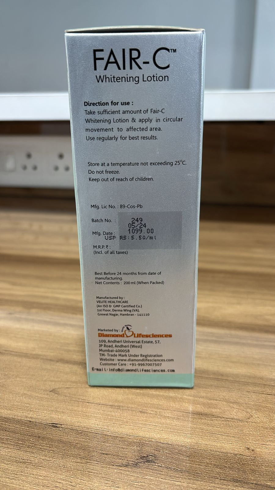 Fair-C Whiteing Lotion