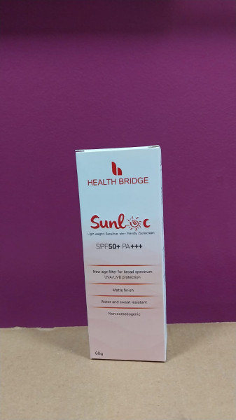 Image of Sunloc Silicon Sunscreen gel SPF50++