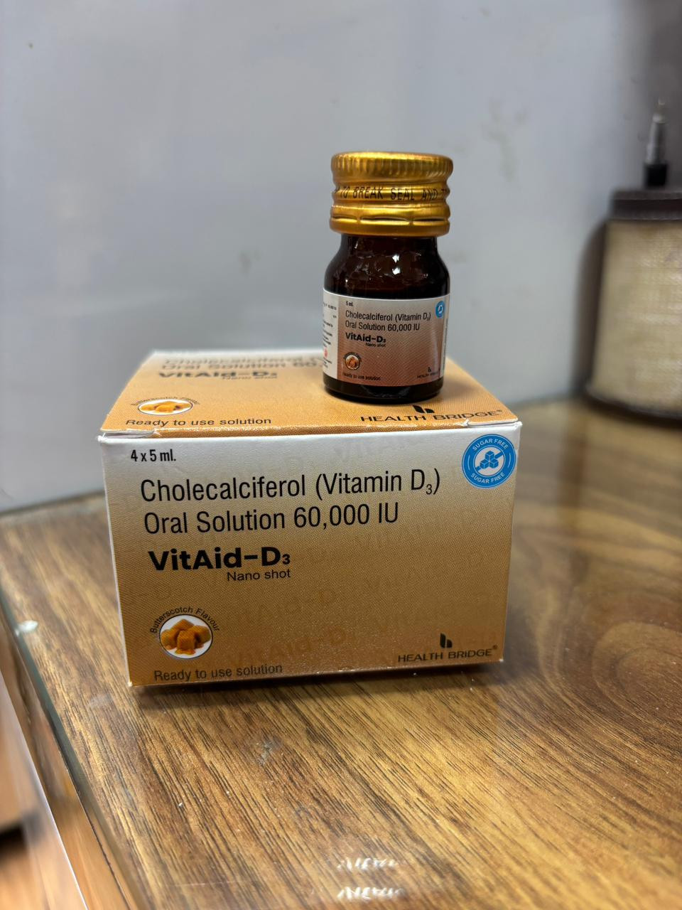 Vitaid D3 nano Shot 4 Bottle
