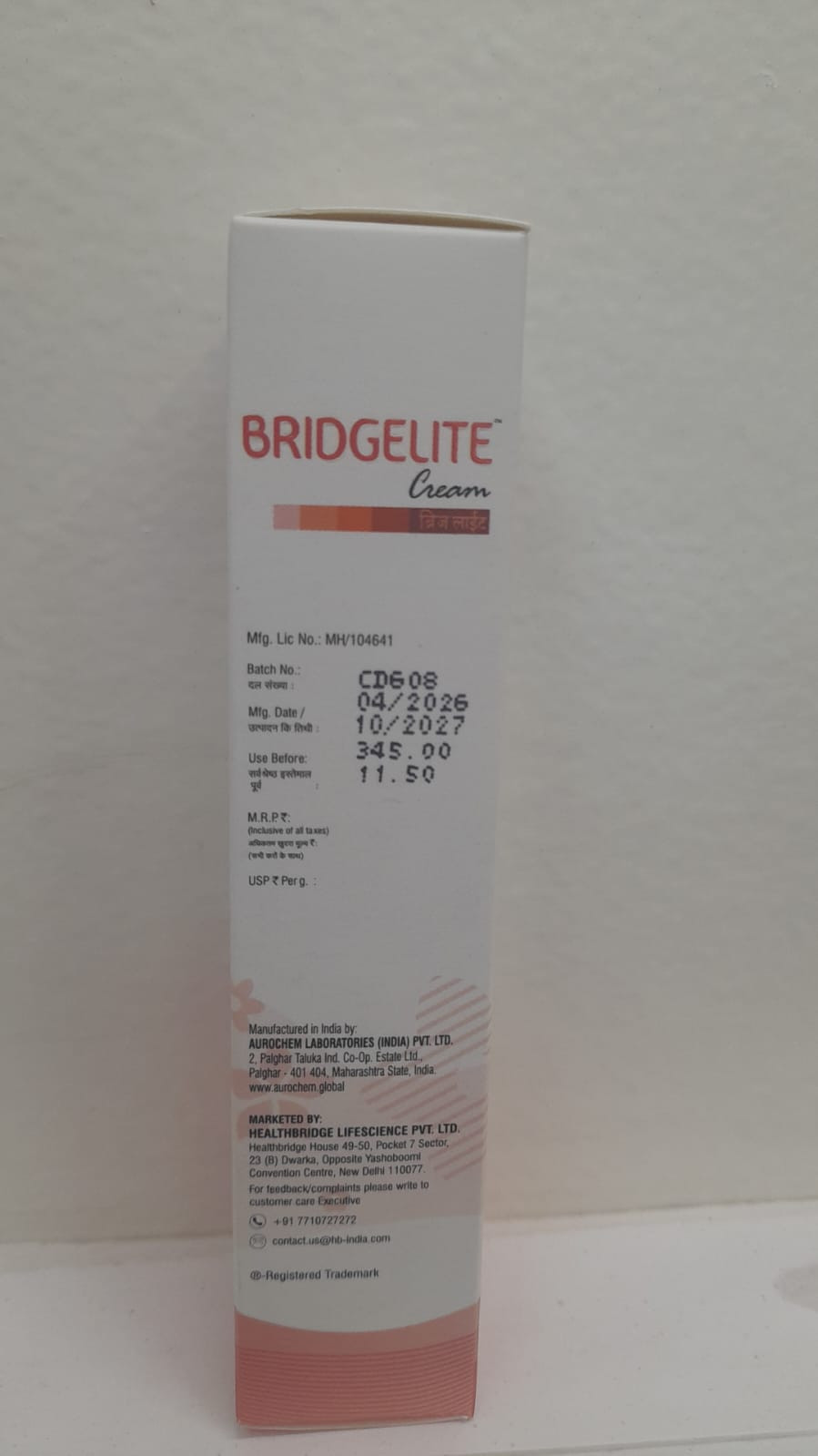 Bridgelite Cream
