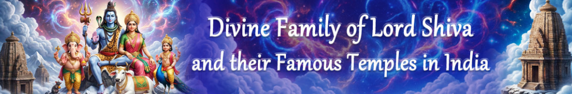 The Divine Family of Lord Shiva: A Celestial Union of Power, Compassion and Wisdom