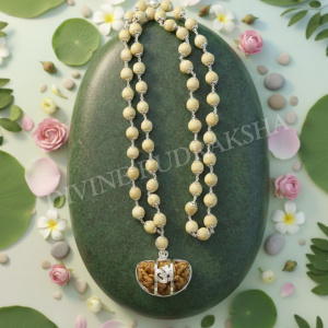 1 Mukhi Rudraksha with Tulsi Mala
