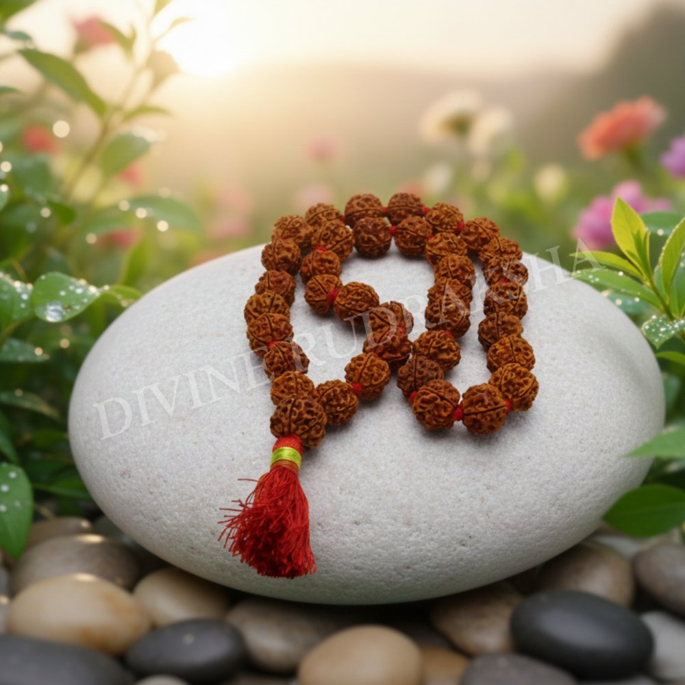 5 Mukhi Nepalese Rudraksha Mala