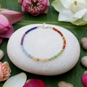 7 Chakras Stone Bracelet