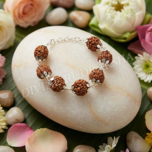 7 Mukhi Nepalese Mahalakshmi Bracelet in Silver