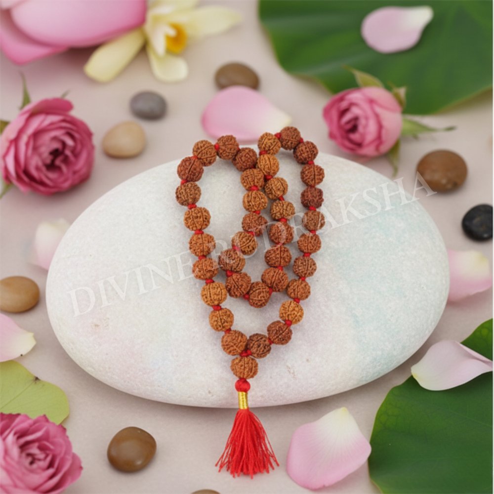 7 Mukhi Rudraksha Mala - Nepalese