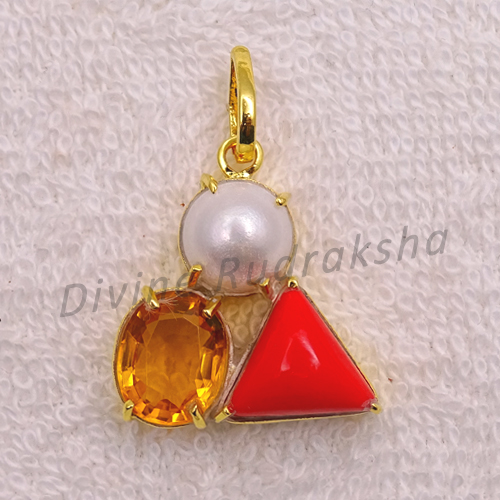 Gems pendant for zodiac sign Cancer,Gems pendant for Kark Rashi