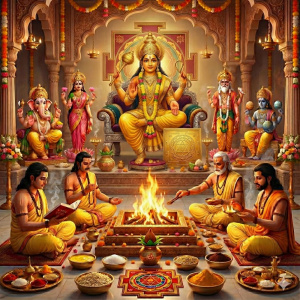 Devi Baglamukhi Puja