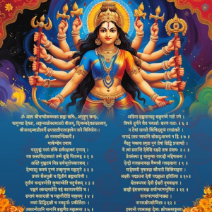 Durga Kavach Path and Puja