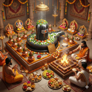 Puja Rudra Rudrabhishek Puja Online | Book Shiv Rudrabhishek Puja - Divine Rudraksha