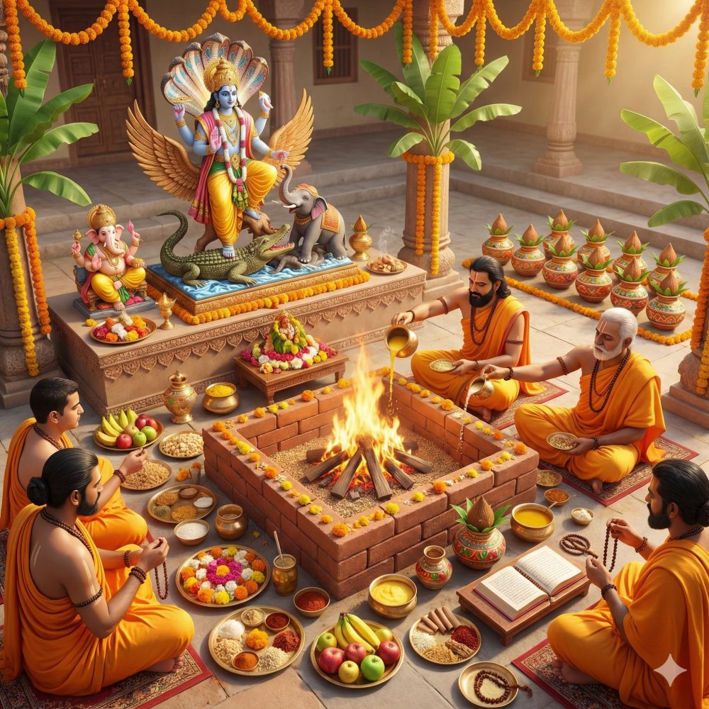 Gajendra Moksha Stotra and Puja