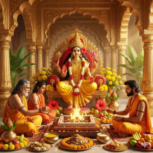 Goddess Bagulamukhi Jayanti Puja