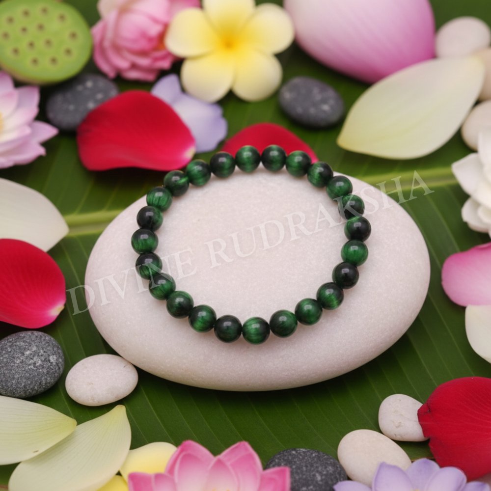 Green Tiger Eye Bracelet
