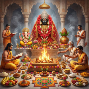 Kamakhya Kavach Path and Puja