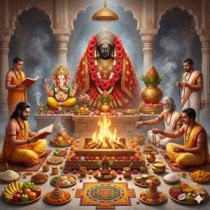 Kamakhya Kavach Path and Puja