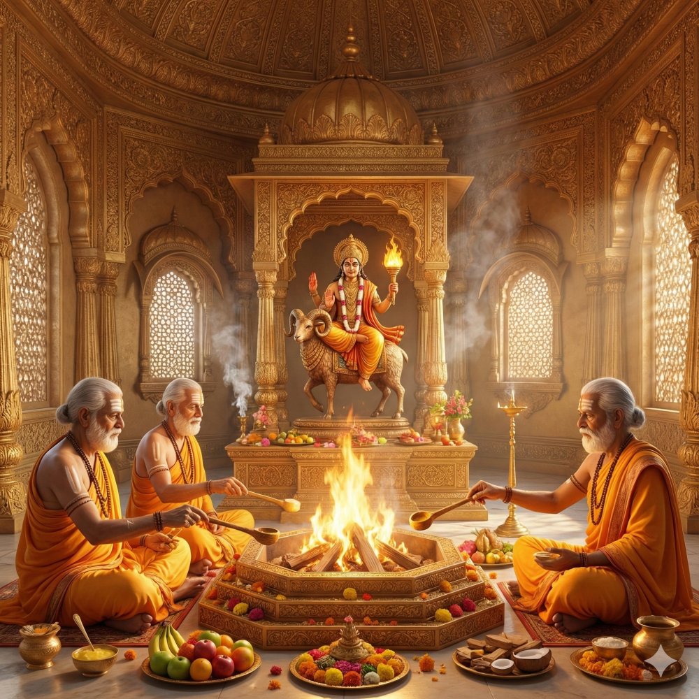 Lord Agni Mantra Japa &amp; Puja