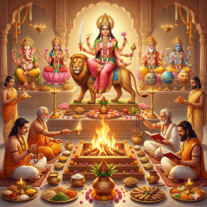Maa Katyayani Puja