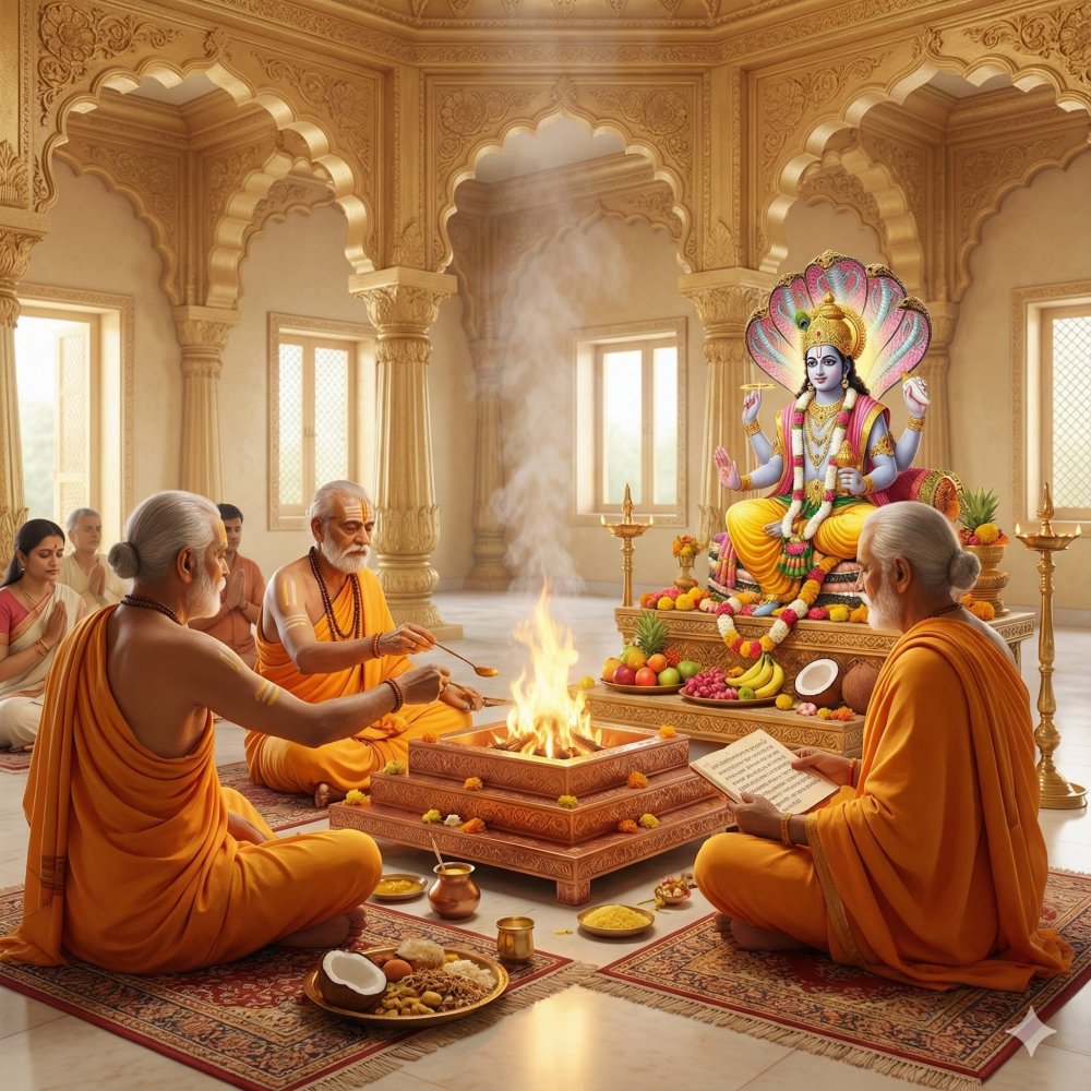 Narayan Kavach Path and Puja