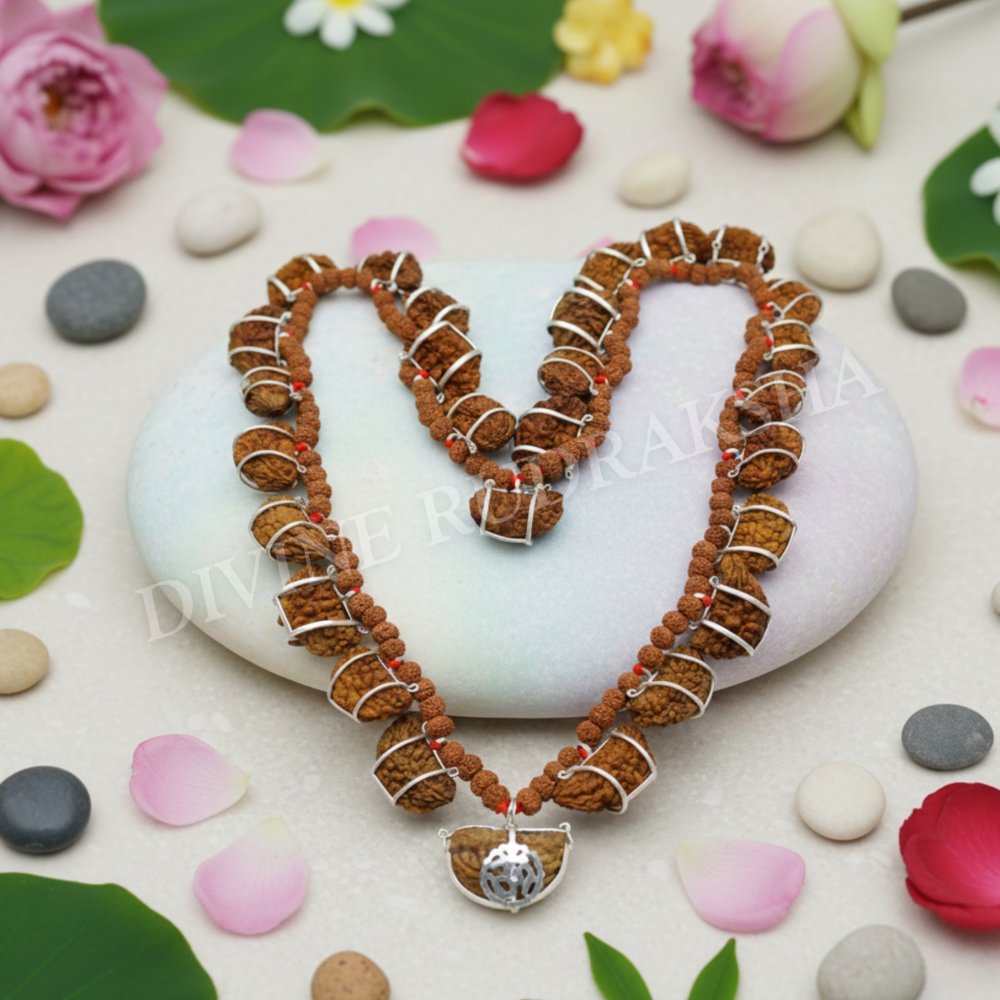 One (1) Mukhi Rudraksha Mala