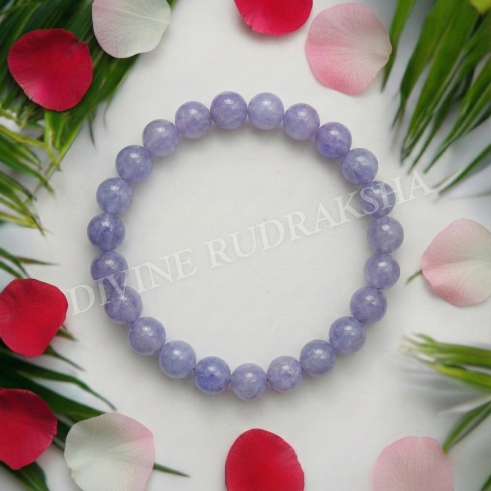 Purple Aquamarine Bracelet