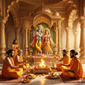 Radha Krishna Puja