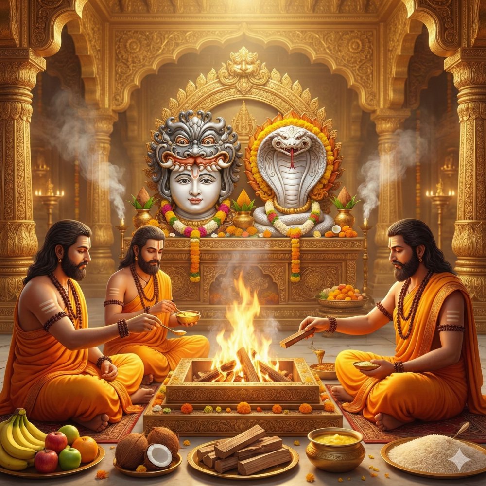 Rahu Ketu Shanti Puja