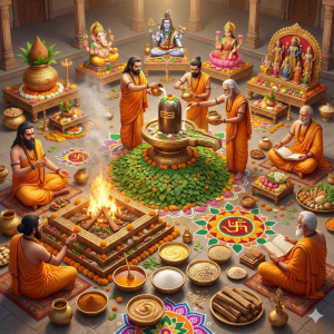 Rudra Puja and Yagna