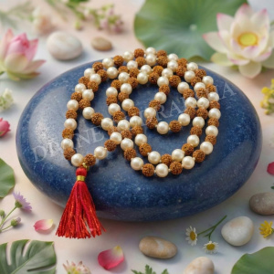 Rudraksha Pearl (Moti) Combination Mala