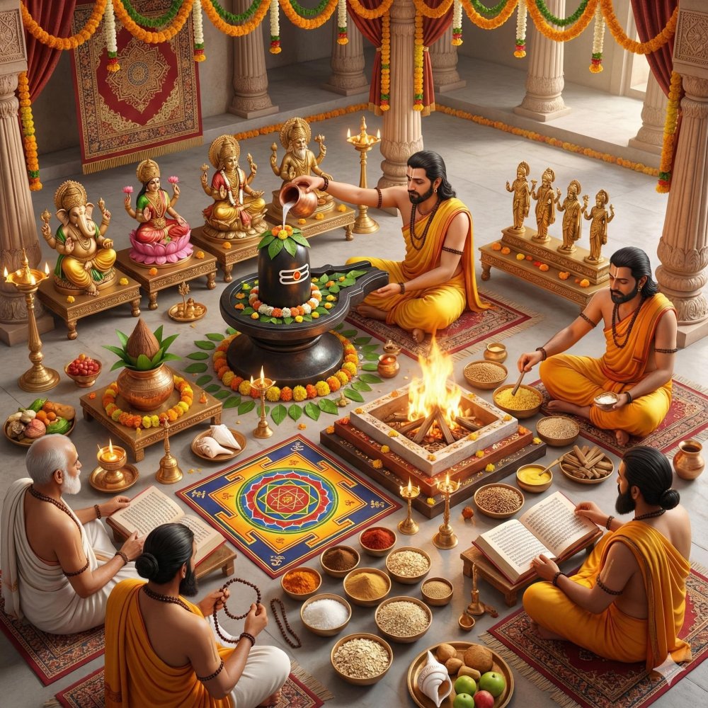 Rudrashtakam Path and Puja