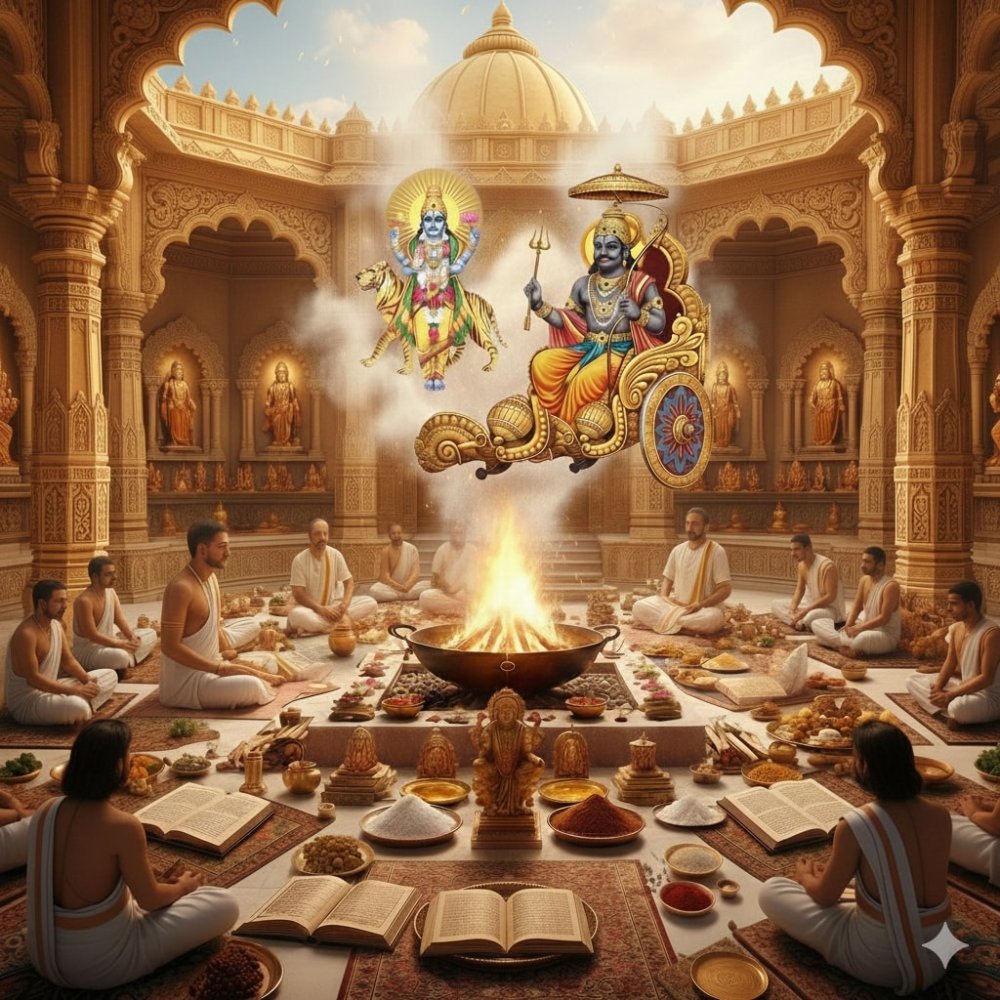 Shani Rahu Shrapit Dosh Removal Puja