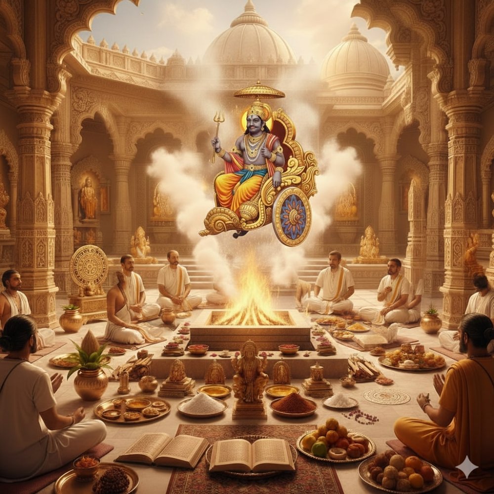 Shani Sade Sati Shanti Puja