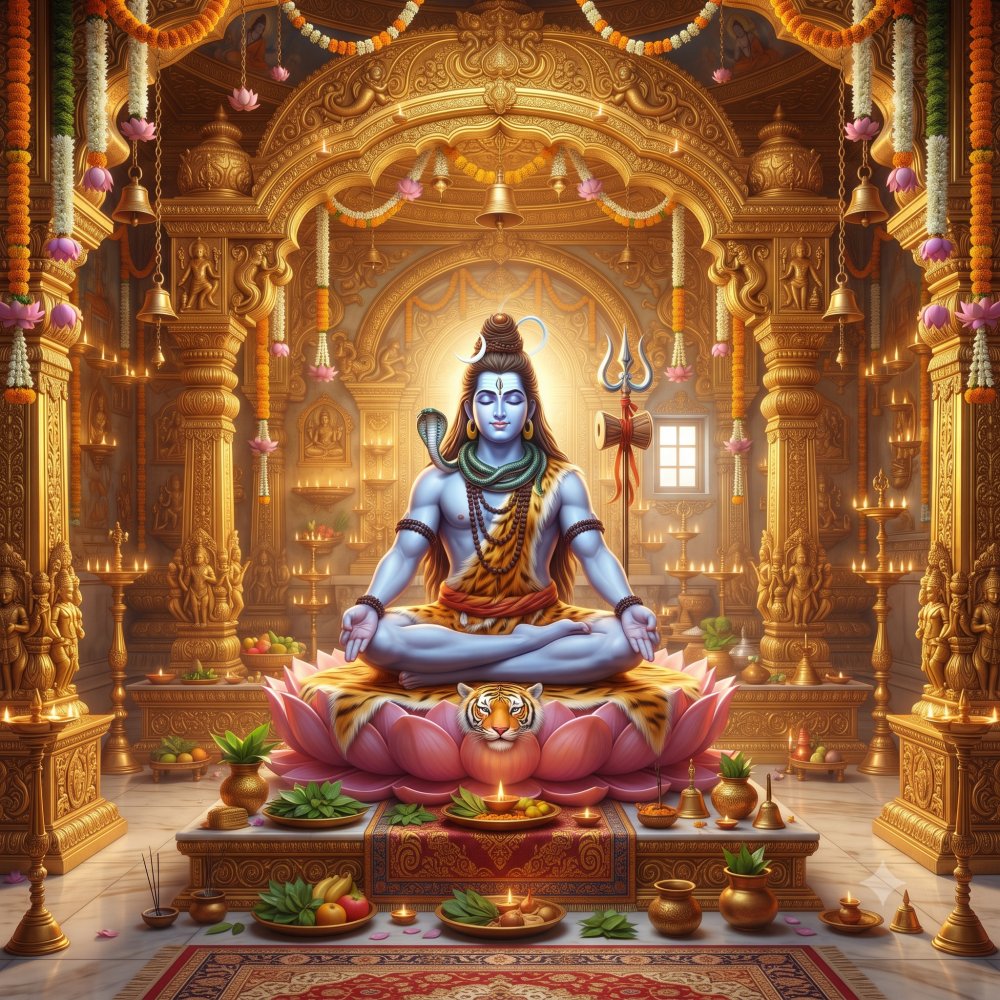 Shiva Manas Strotra and Puja