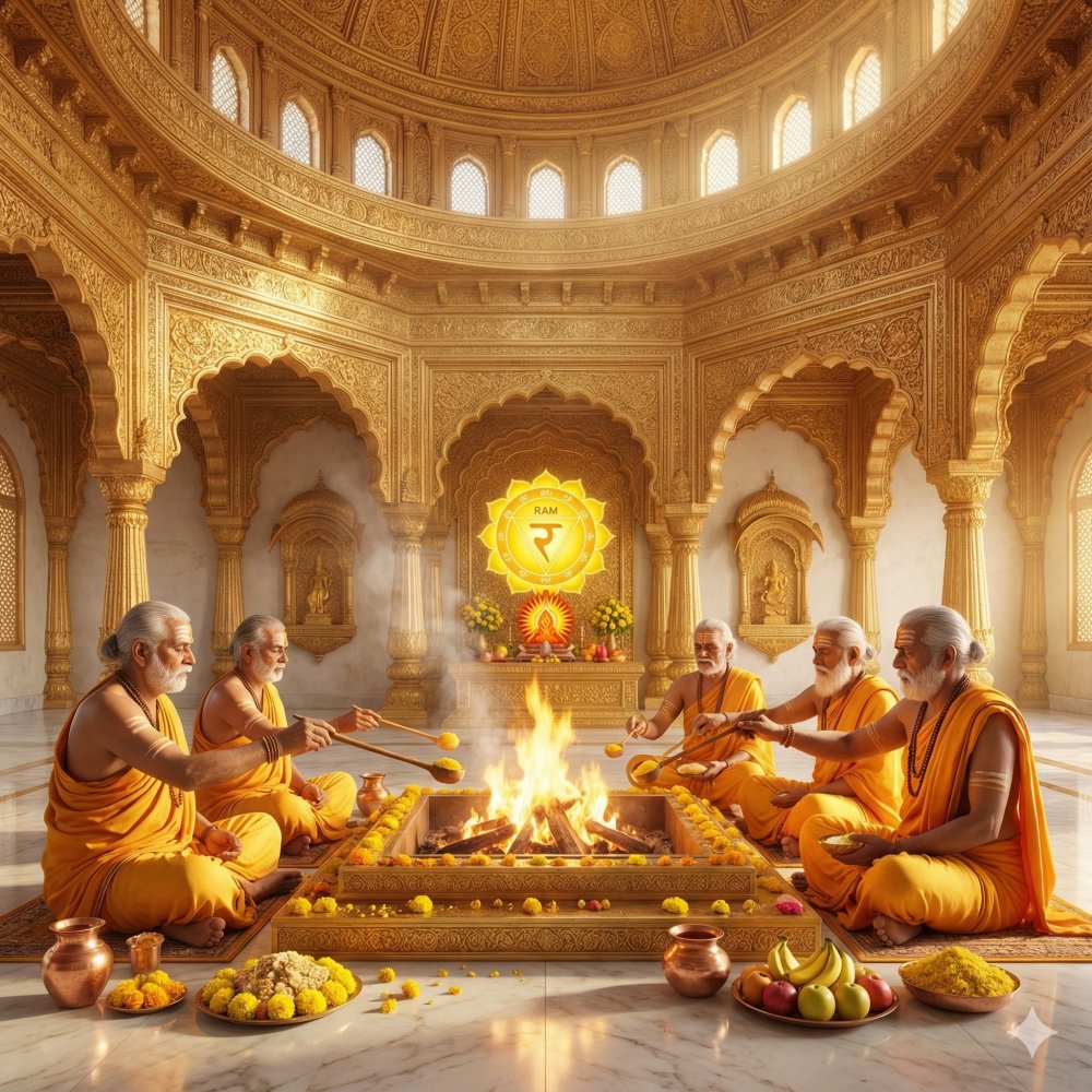 Solar Plexus Chakra Balancing Puja