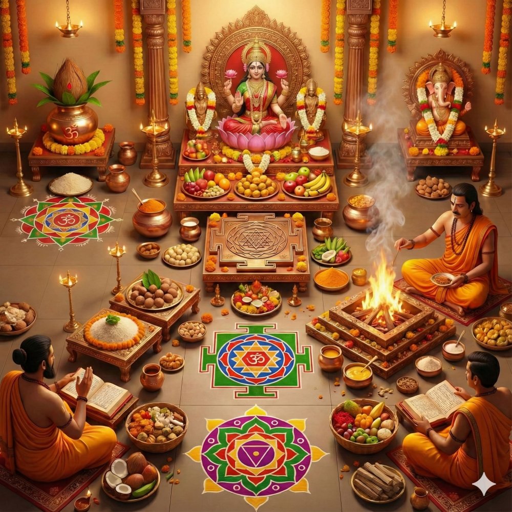 Sri Suktam Path &amp; Homam