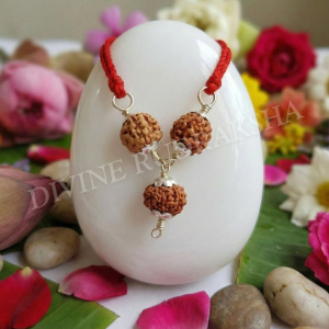 Tri Shakti Rudraksha Pendant Indonesian