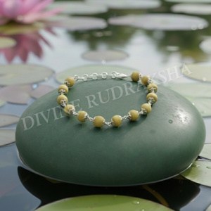 Tulsi (Basil) Bracelet in Silver