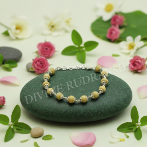 Tulsi (Basil) Bracelet in Silver