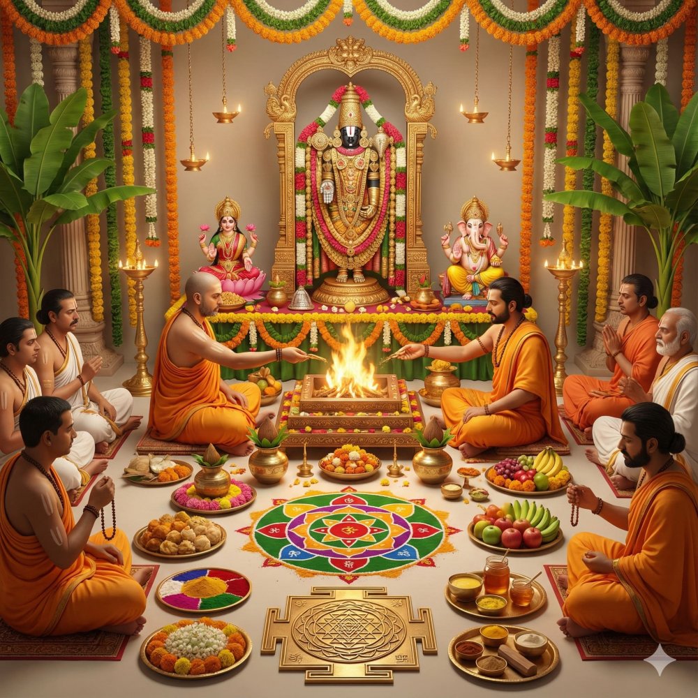 Venkateshwara Balaji Puja &amp; Homam