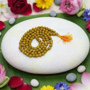 Yellow Agate Mala