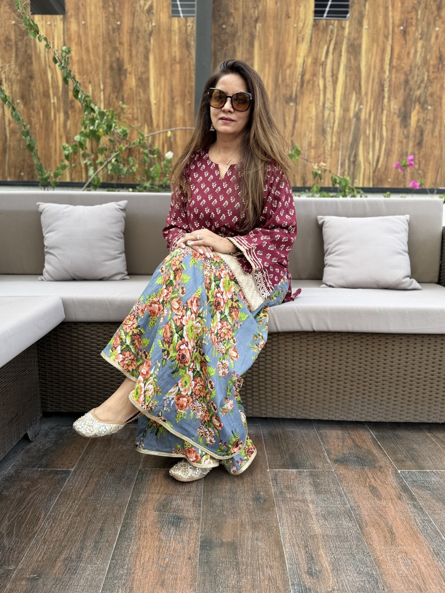 Alaya Sharara Set