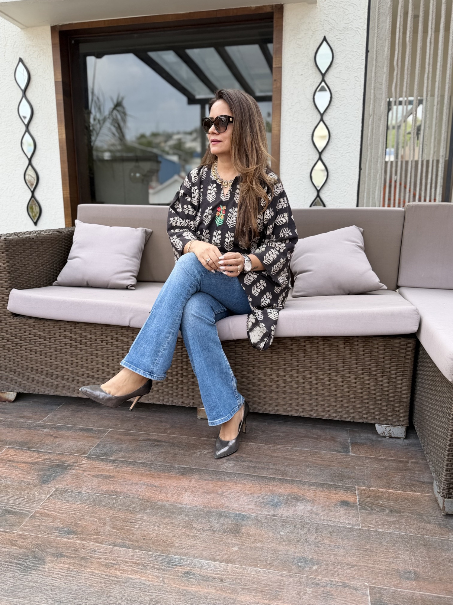 Siyara Cotton Kurti