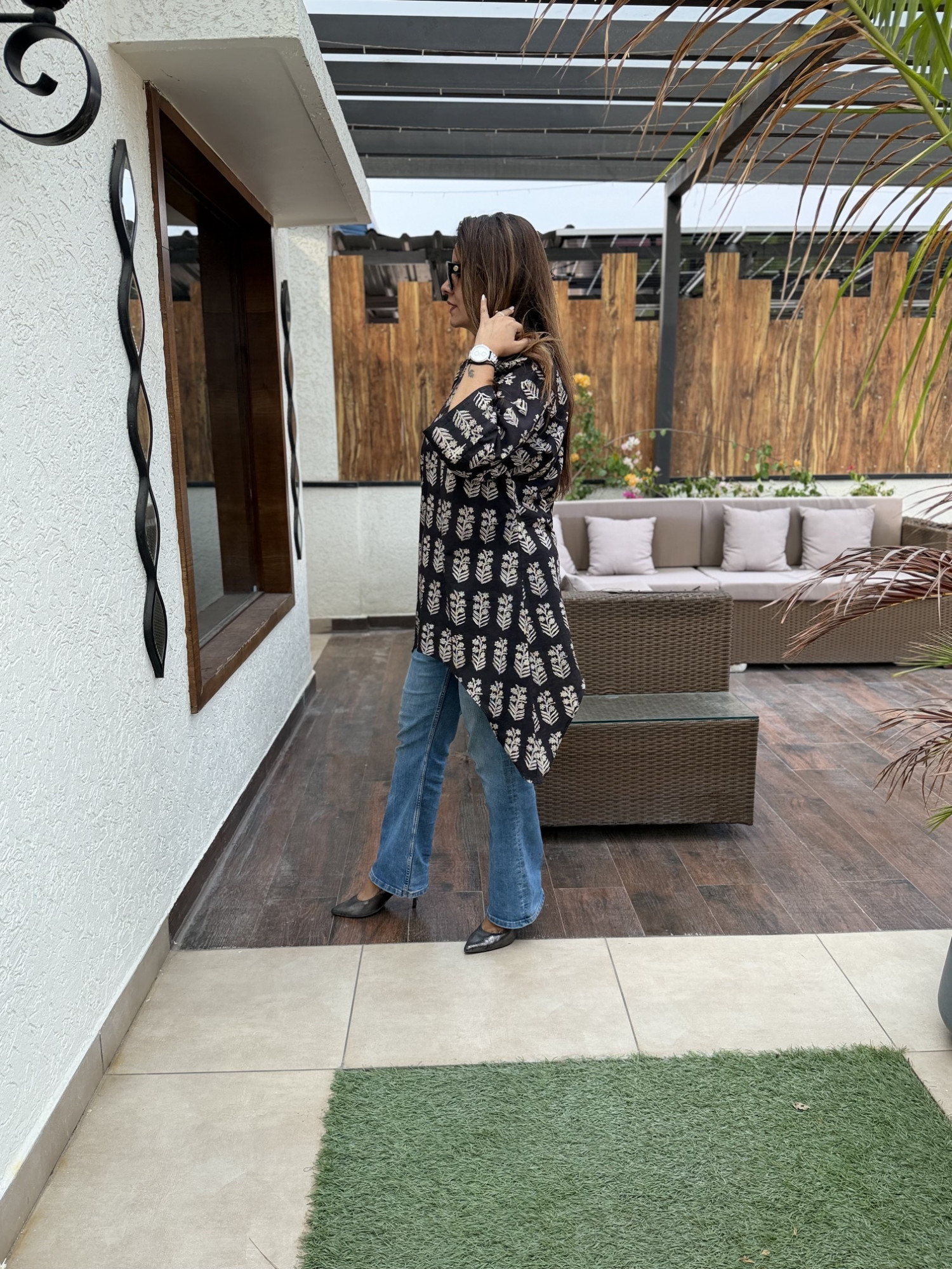Siyara Cotton Kurti