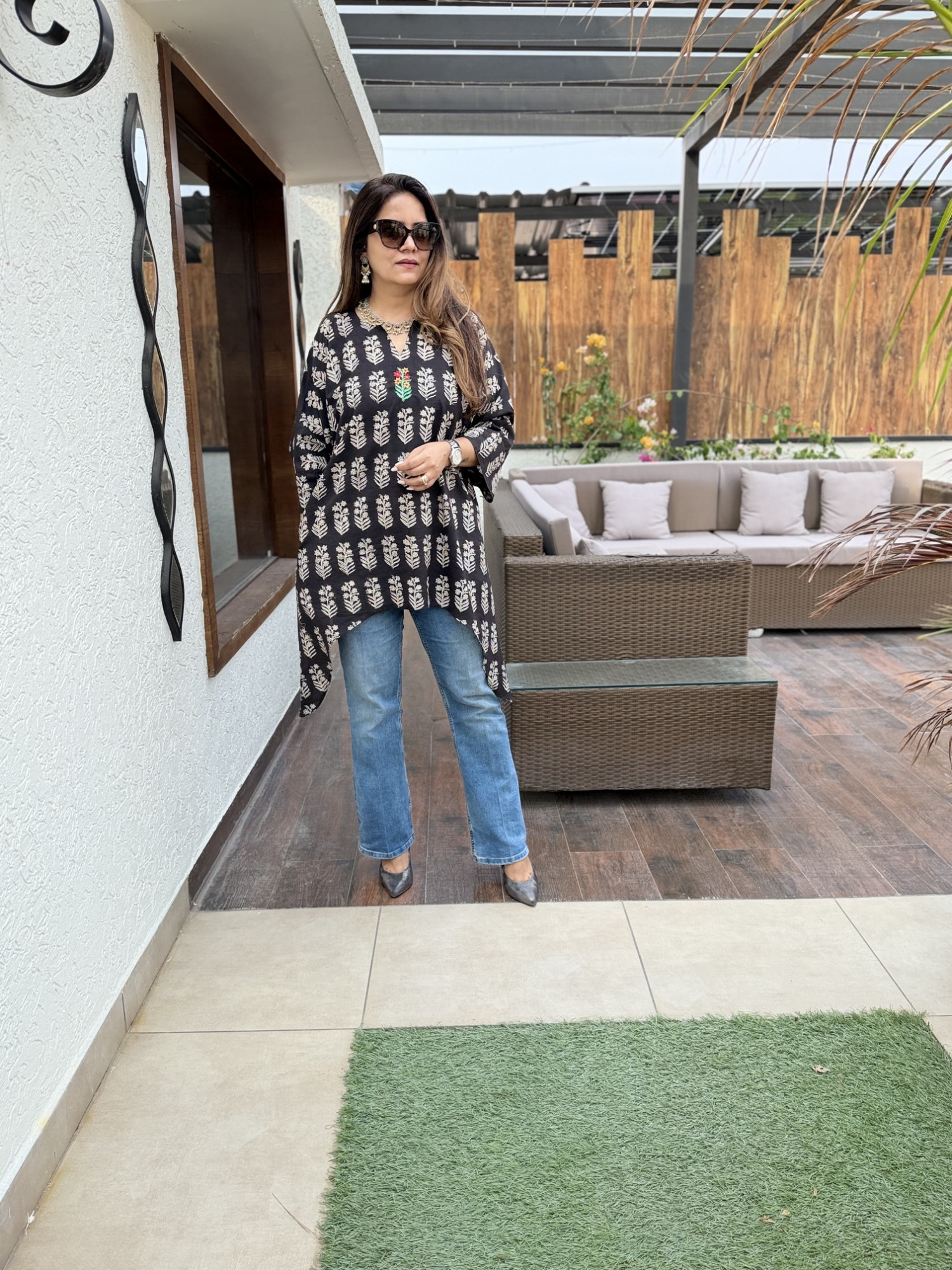 Siyara Cotton Kurti